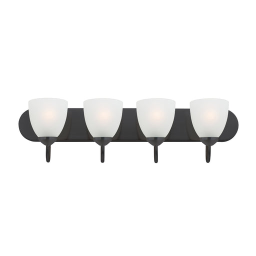 Axis 4 Light Strip Bath Vanity in Black