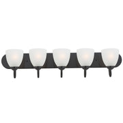 Axis 5 Light Strip Bath Vanity in Black