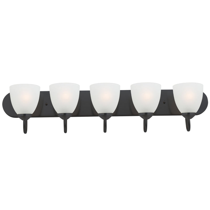 Axis 5 Light Strip Bath Vanity in Black