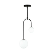 Comet LED Pendant in Semi Matte Black - Lamps Expo
