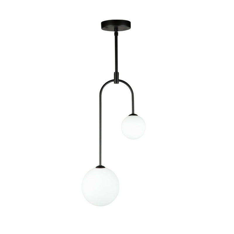 Comet LED Pendant in Semi Matte Black - Lamps Expo