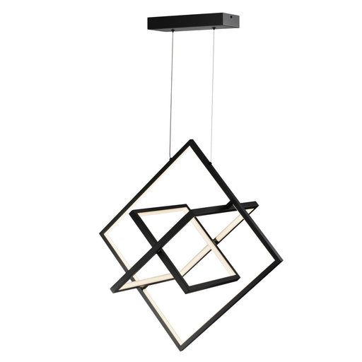 Graymar Medium LED Pendant in Black