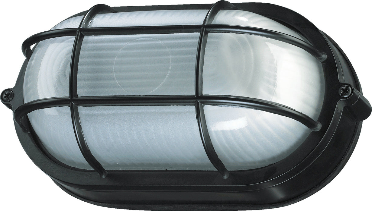Industrial Ceiling Mount in Black
