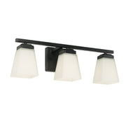 Baxley 3-Light Bath Vanity Light in Matte Black