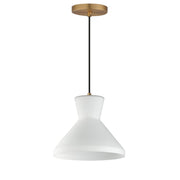 Sinch 10" Pendant in Natural Aged Brass