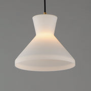 Sinch 10" Pendant in Natural Aged Brass