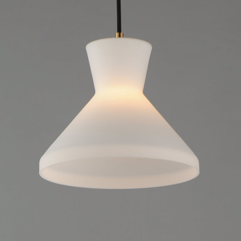 Sinch 10" Pendant in Natural Aged Brass