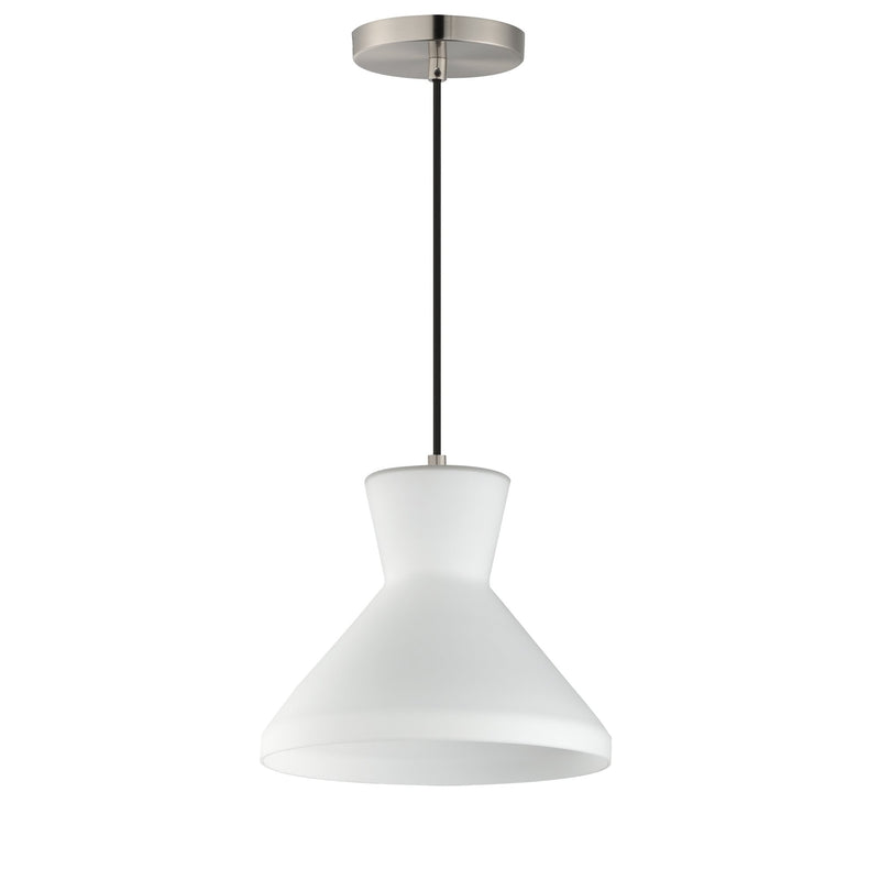 Sinch 10" Pendant in Satin Nickel
