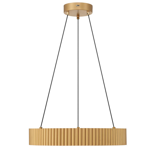 Sashay LED Pendant in Honey Gold