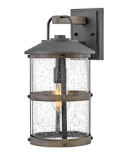 Lakehouse LED Outdoor Wall Mount in Aged Zinc - Lamps Expo