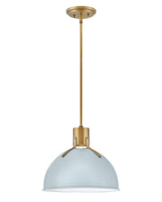 Argo 14" Pendant in Pale Blue