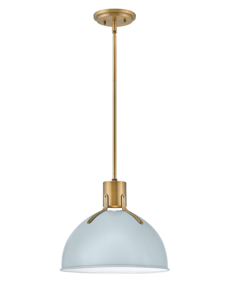 Argo 14" Pendant in Pale Blue
