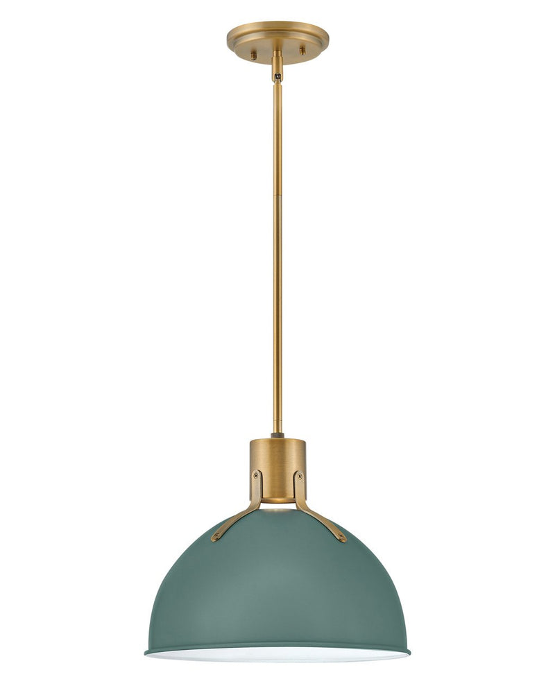 Argo 14" Pendant in Sage Green