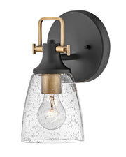 Easton Bath Sconce in Black