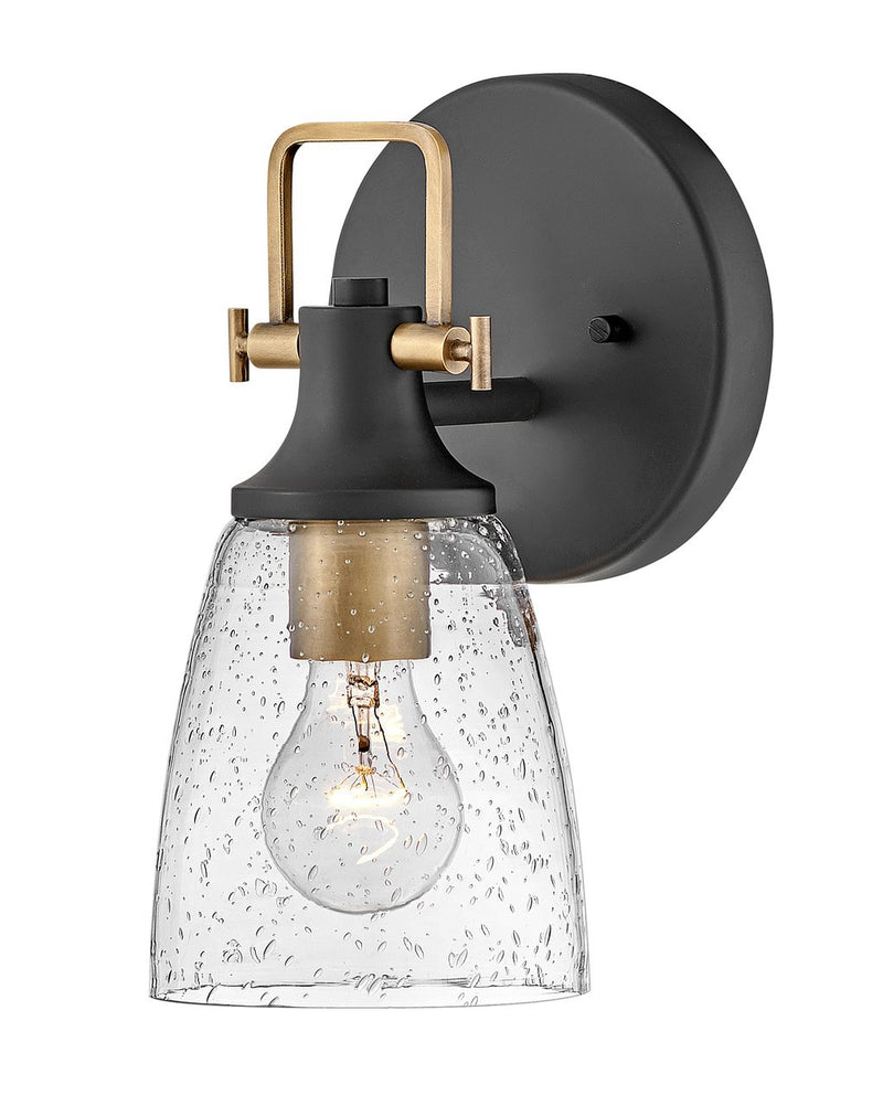 Easton Bath Sconce in Black