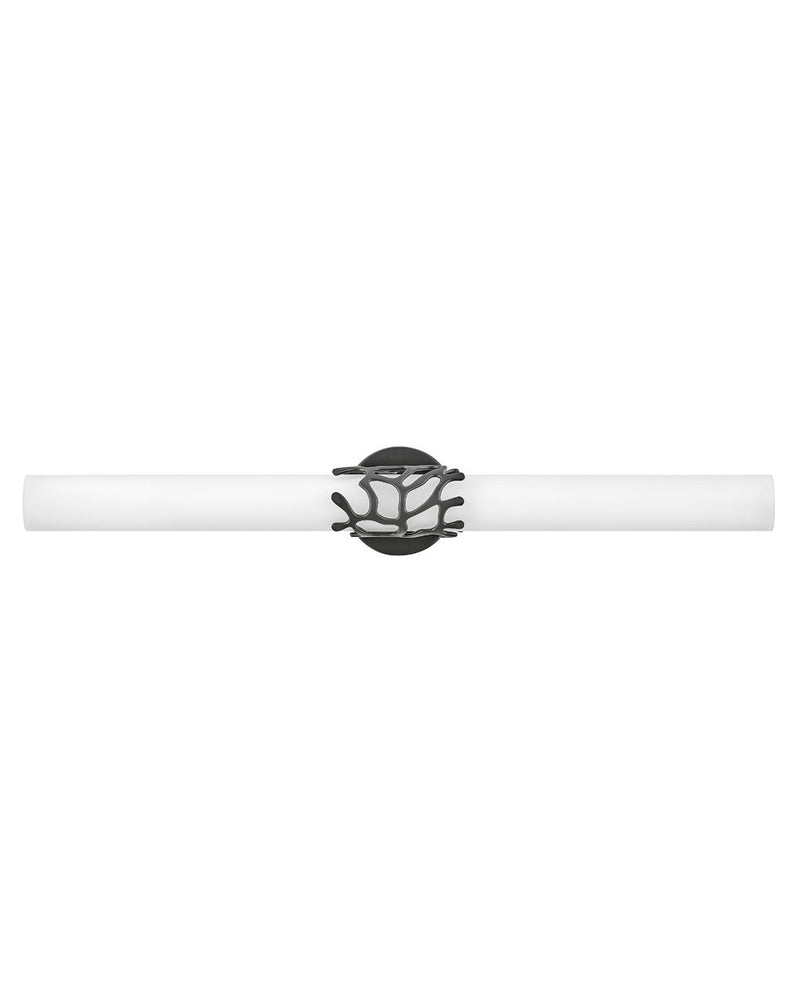 Lyra 31.25" LED Bath Vanity Light in Black