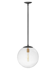 Warby Medium Pendant in Aged Zinc
