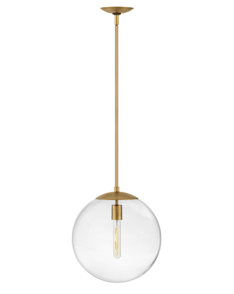 Warby Medium Pendant in Heritage Brass