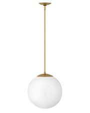 Warby Medium Pendant in Heritage Brass