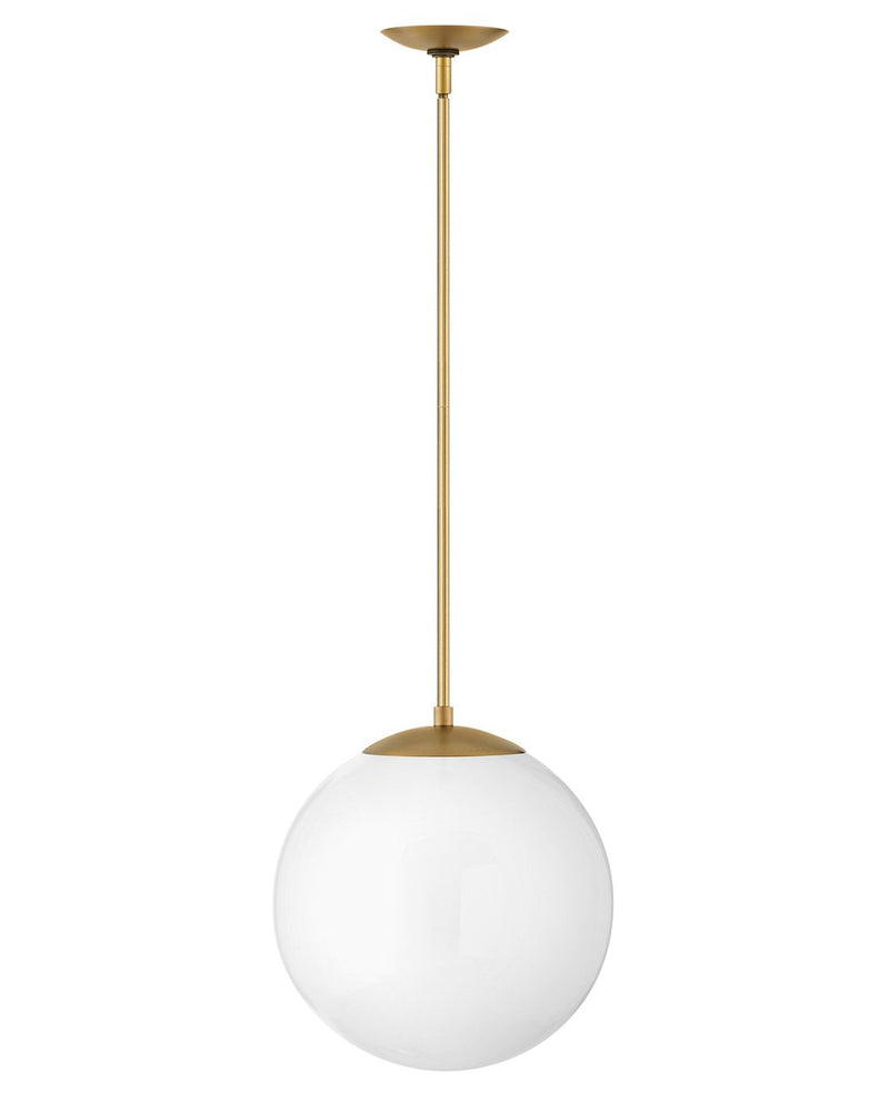 Warby Medium Pendant in Heritage Brass