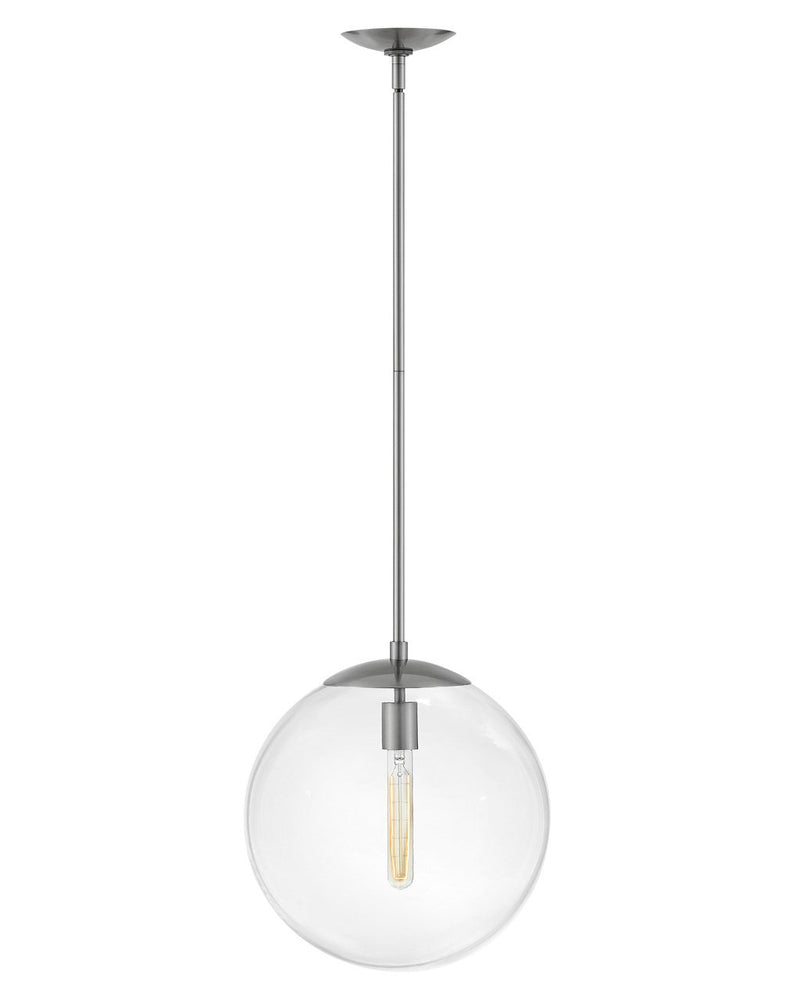 Warby Medium Pendant in Polished Antique Nickel