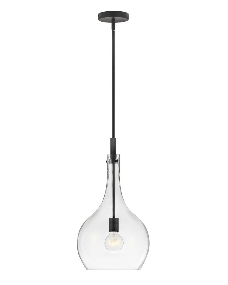 Ziggy Pendant in Black
