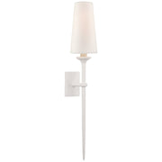 Iberia Single Wall Sconce in Plaster White
