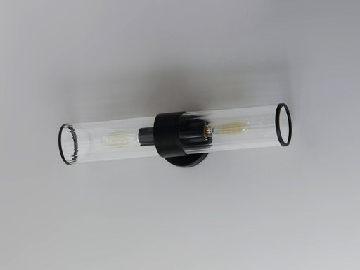 Crosby 2 Light Wall Sconce in Black