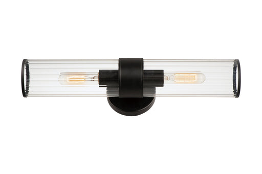 Crosby 2 Light Wall Sconce in Black