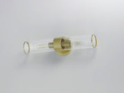 Crosby 2 Light Wall Sconce in Satin Brass