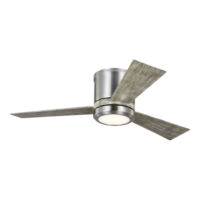 Clarity 42 42" Ceiling Fan in Brushed Steel