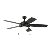 Discus Outdoor 52" Ceiling Fan in Matte Black