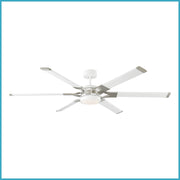 Loft 62" LED Ceiling Fan in Matte White