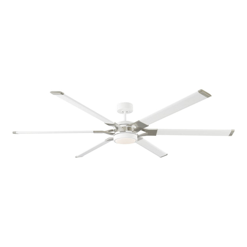 Loft 72" LED Ceiling Fan in Matte White
