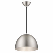 Tova 14" Pendant in Satin Nickel
