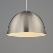 Tova 14" Pendant in Satin Nickel