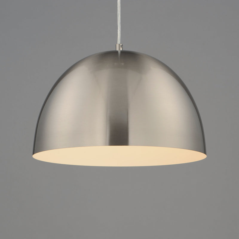 Tova 14" Pendant in Satin Nickel