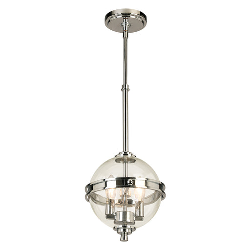 Cecilia Two Light Pendant in Chrome