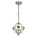 Cecilia Two Light Pendant in Chrome