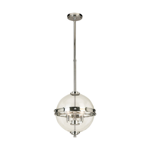 Cecilia Three Light Pendant in Chrome