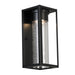 Walker Hill LED Outdoor Wall Light in Matte Black
