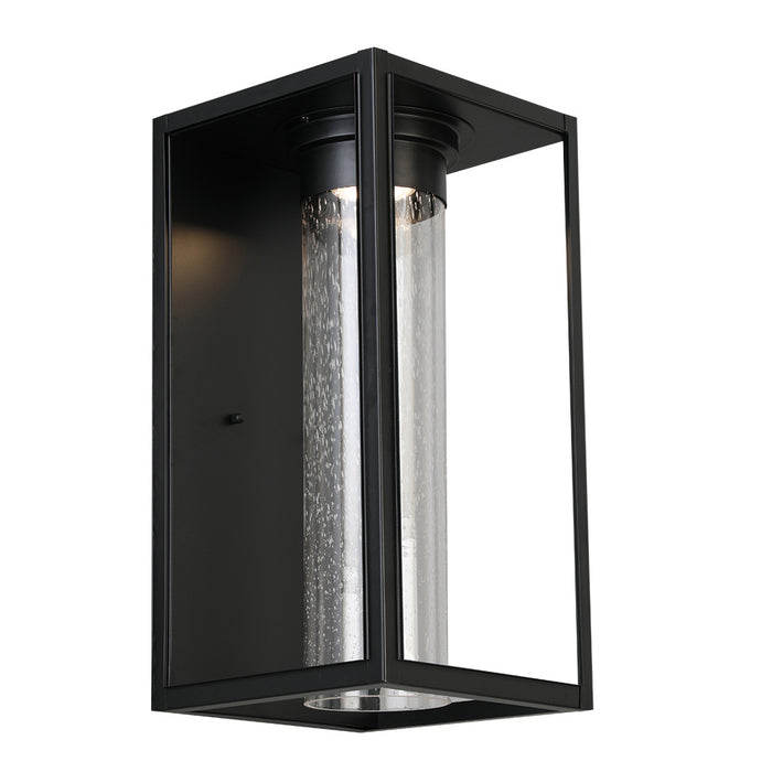 Walker Hill LED Outdoor Wall Light in Matte Black