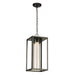 Walker Hill LED Outdoor Pendant in Matte Black