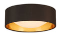 Orme LED Ceiling Mount in Black/Gold