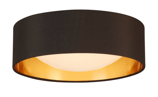 Orme LED Ceiling Mount in Black/Gold