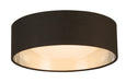 Orme LED Ceiling Mount in Black/Brushed Nickel