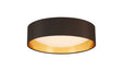 Orme LED Ceiling Mount in Black/Gold