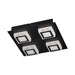 Masiano 1 LED Ceiling Mount in Black