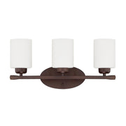 Dixon 3-Light Bath Vanity Light in Bronze