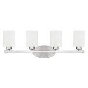 Dixon 4-Light Bath Vanity Light in Brushed Nickel